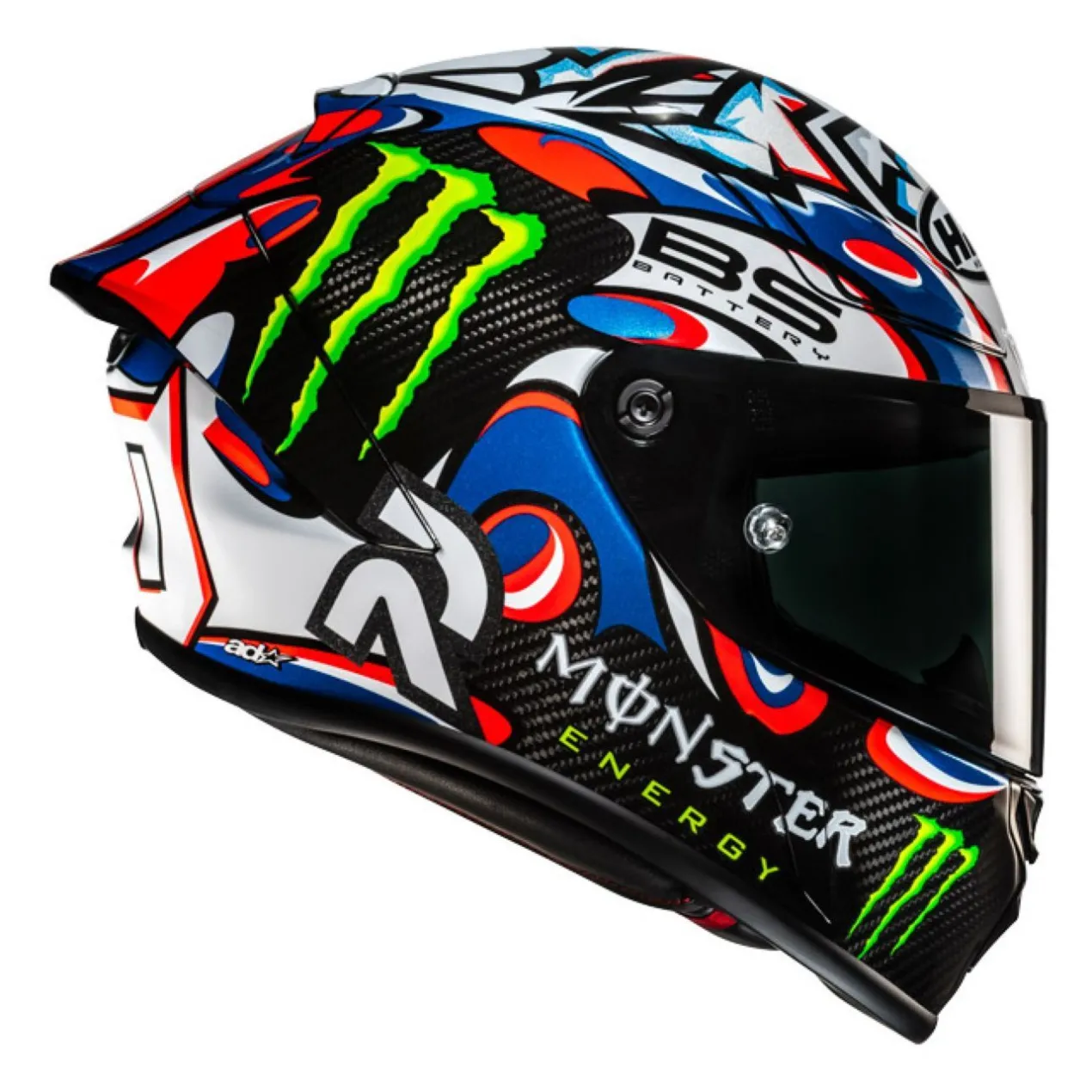 Casco Integrale Hjc Rpha1 V2 Carbon Quartararo Le Mans 3 Mc21