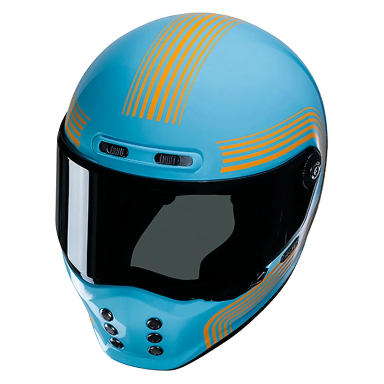 Casco Integrale Hjc V10 Foni Blue