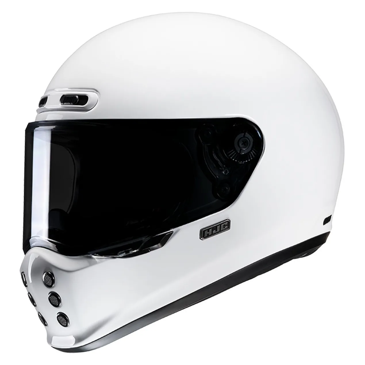 Casco Integrale Hjc V10 Solid Bianco