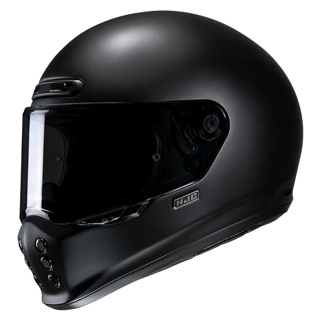Casco Integrale Hjc V10 Solid Nero Opaco