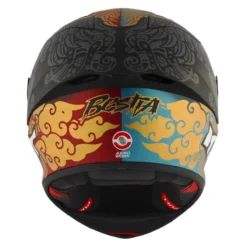 Casco Integrale Kyt Kx-1 Race Gp Replica Bastianini Fim 2024 Gold