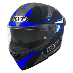 Casco Integrale Kyt R2r Led Matt Black/blue
