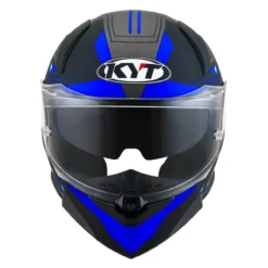 Casco Integrale Kyt R2r Led Matt Black/blue