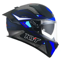 Casco Integrale Kyt R2r Led Matt Black/blue