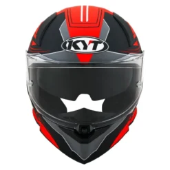 Casco Integrale Kyt R2r Led Matt Black/red