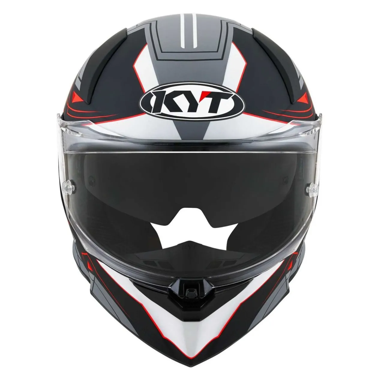 Casco Integrale Kyt R2r Led Matt Black/grey