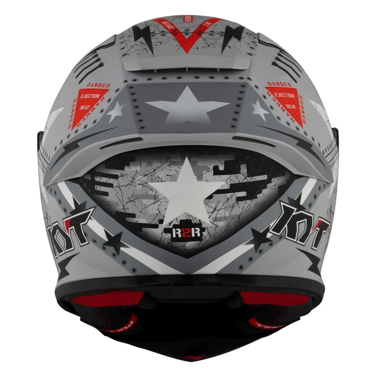 Casco Integrale Kyt R2r Max Assault Matt Grey