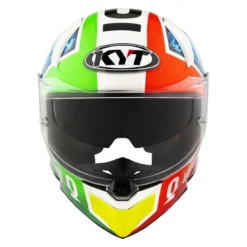 Casco Integrale Kyt R2r Max Replica Foggia Misano 2021 Red White Green