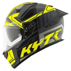 Casco Integrale Kyt R2r Octane Matt Yellow