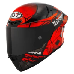 Casco Integrale Kyt Tt-revo Combustion Matt Red