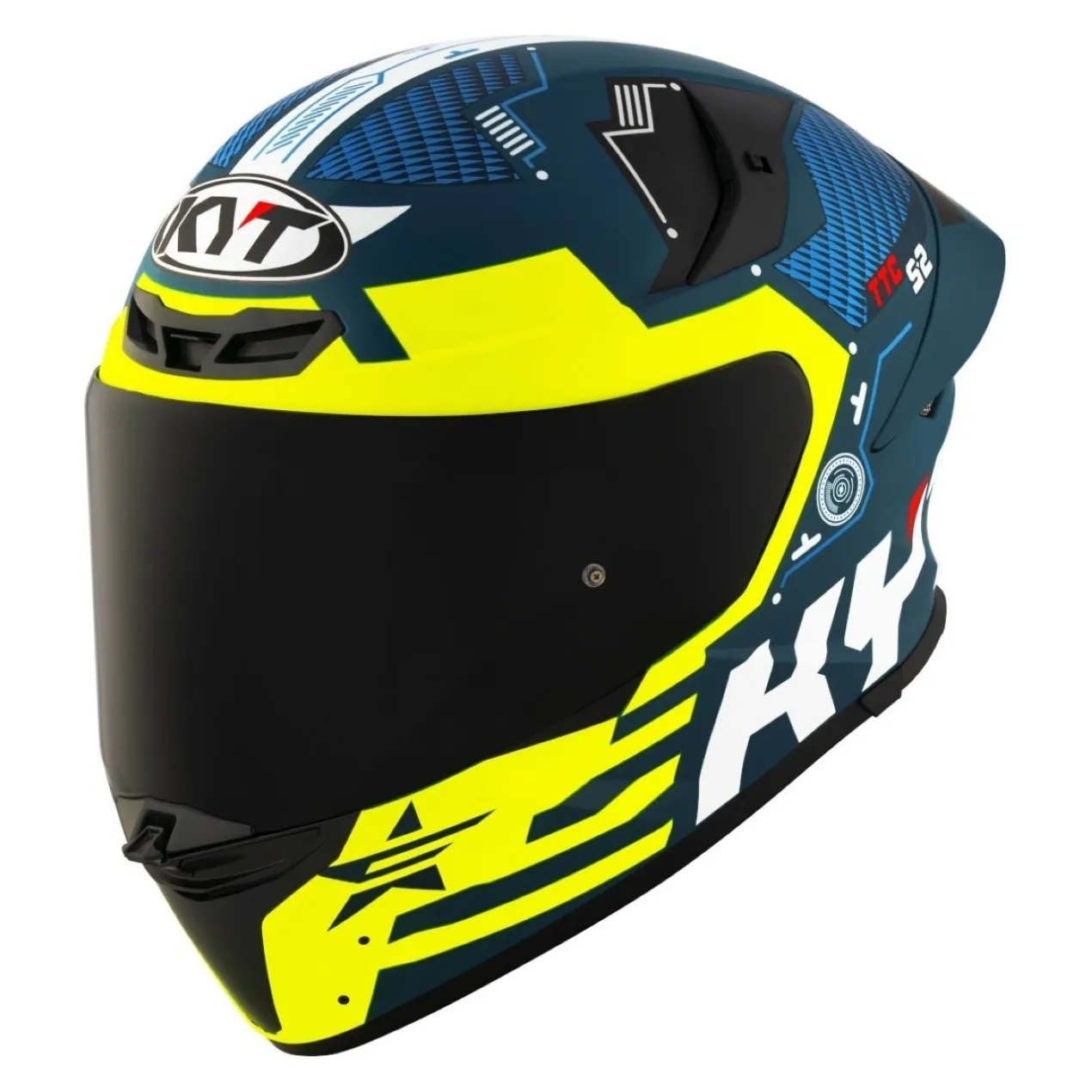 Casco Integrale Kyt Tt-revo Fuselage Matt Yellow