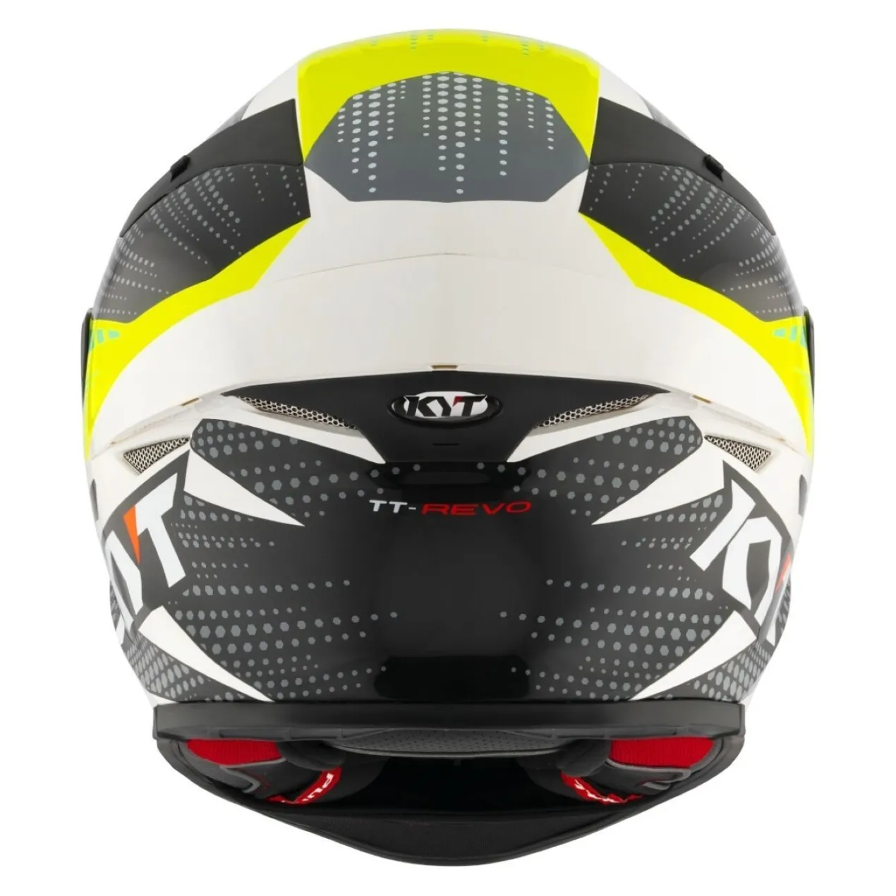 Casco Integrale Kyt Tt-revo Gear Blk/yellow