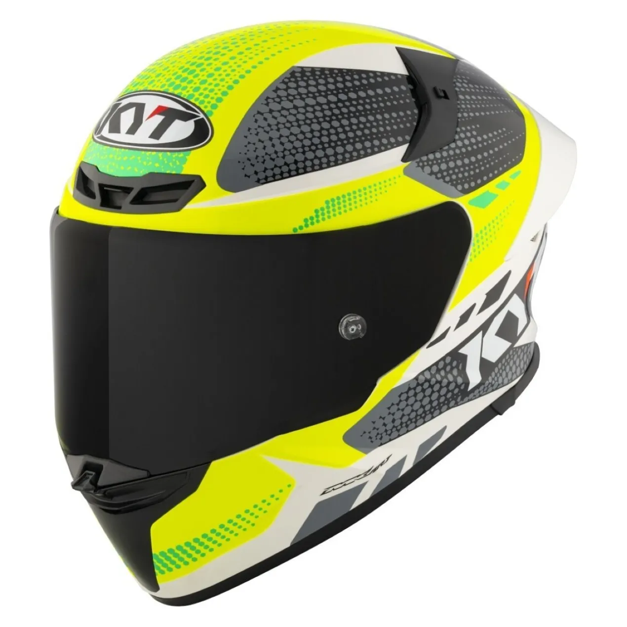 Casco Integrale Kyt Tt-revo Gear Blk/yellow