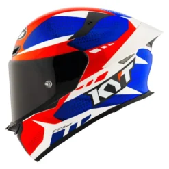 Casco Integrale Kyt Tt-revo Gear Blue/red