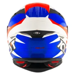 Casco Integrale Kyt Tt-revo Gear Blue/red