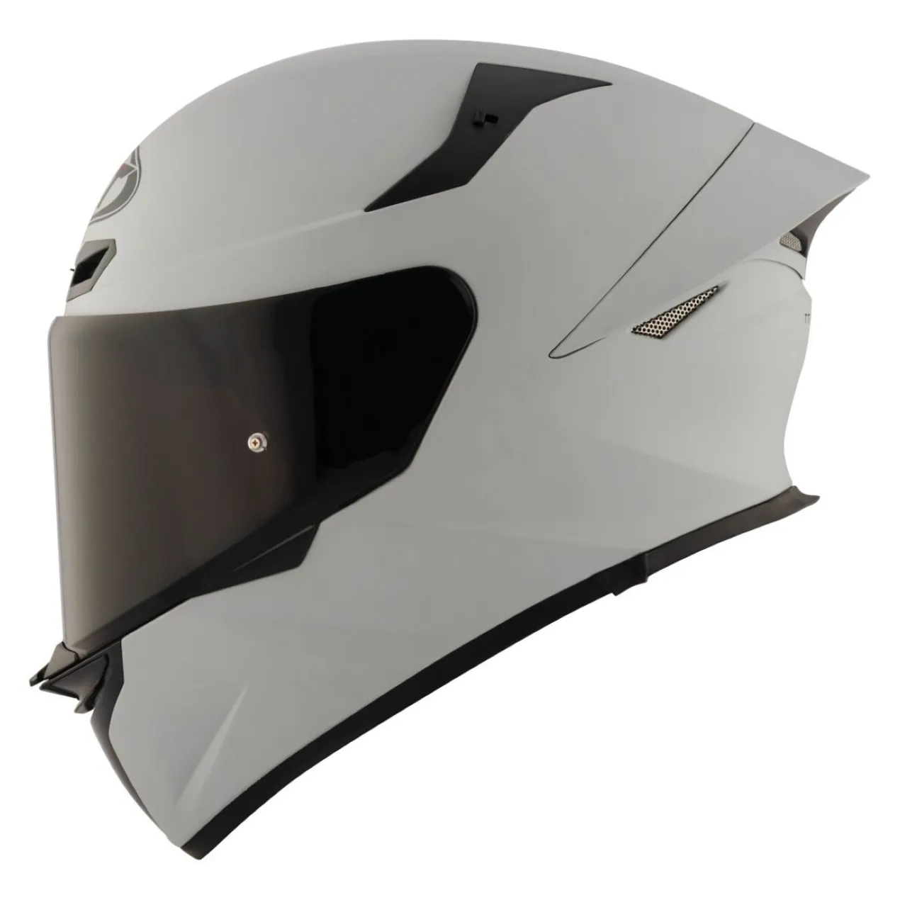 Casco Integrale Kyt Tt-revo Plain Matt Asp Grey