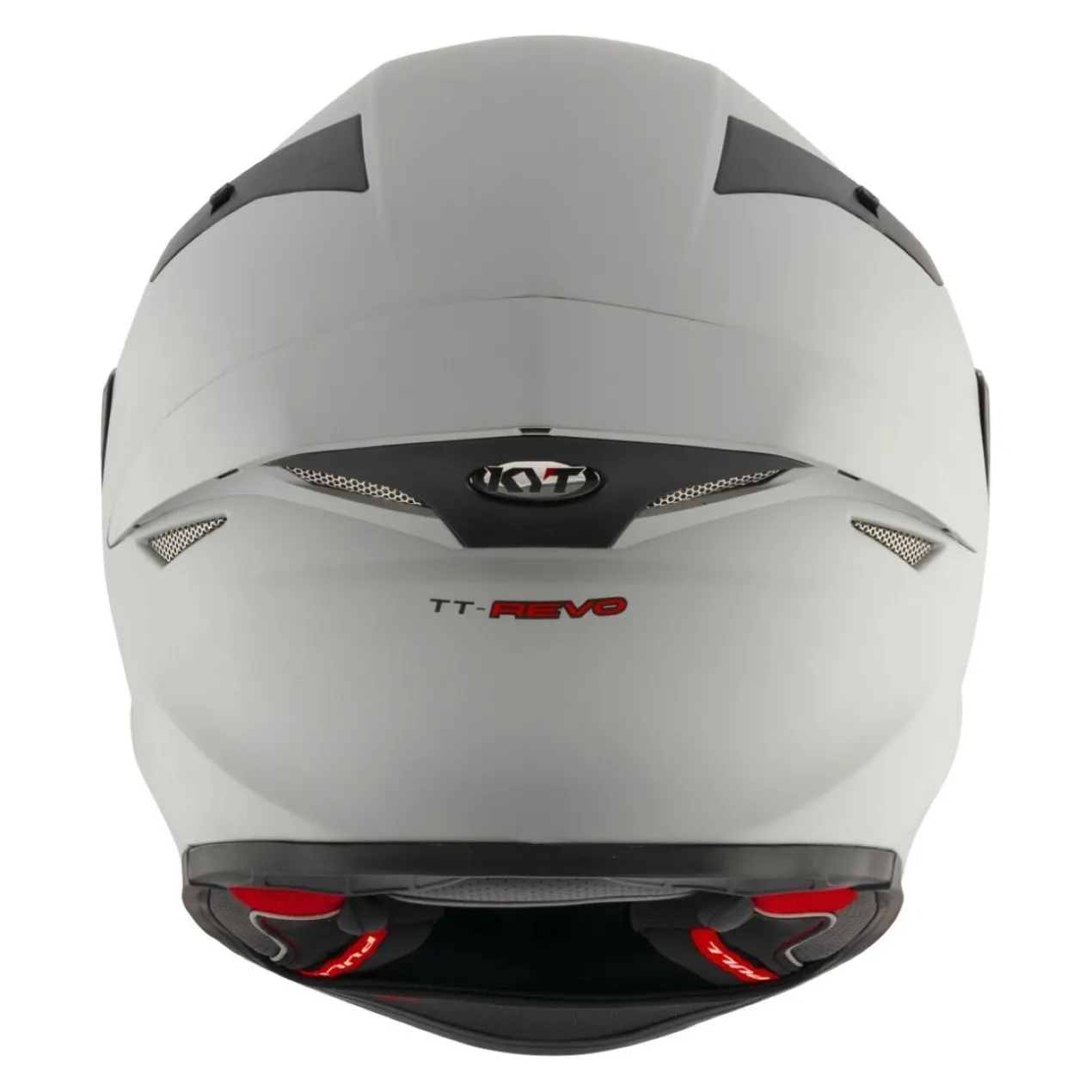 Casco Integrale Kyt Tt-revo Plain Matt Asp Grey