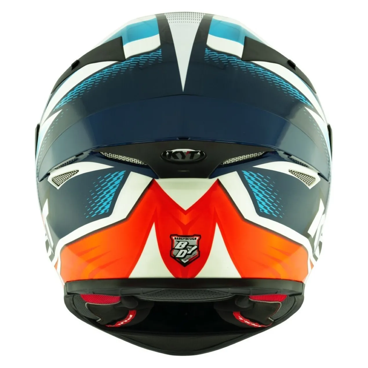 Casco Integrale Kyt Tt-revo Replica Tati Blue/yellow