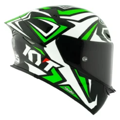 Casco Integrale Kyt Tt-revo Replica Alex Lowes White/green Fluo