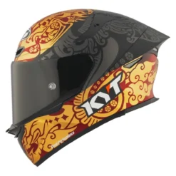 Casco Integrale Kyt Tt-revo Replica Bastianini Indonesia 2023 Gold