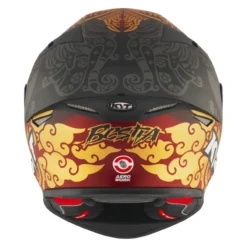 Casco Integrale Kyt Tt-revo Replica Bastianini Indonesia 2023 Gold