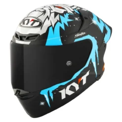 Casco Integrale Kyt Tt-revo Replica Masia Winter Test Matt