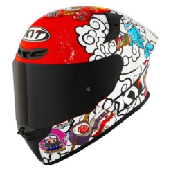 Casco Integrale Kyt Tt-revo Sushi Time Red
