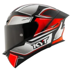 Casco Integrale Kyt Tt-revo Tourist Red Fluo