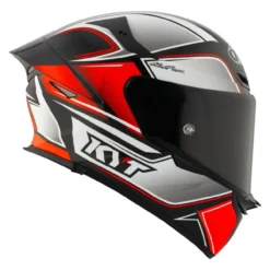 Casco Integrale Kyt Tt-revo Tourist Red Fluo