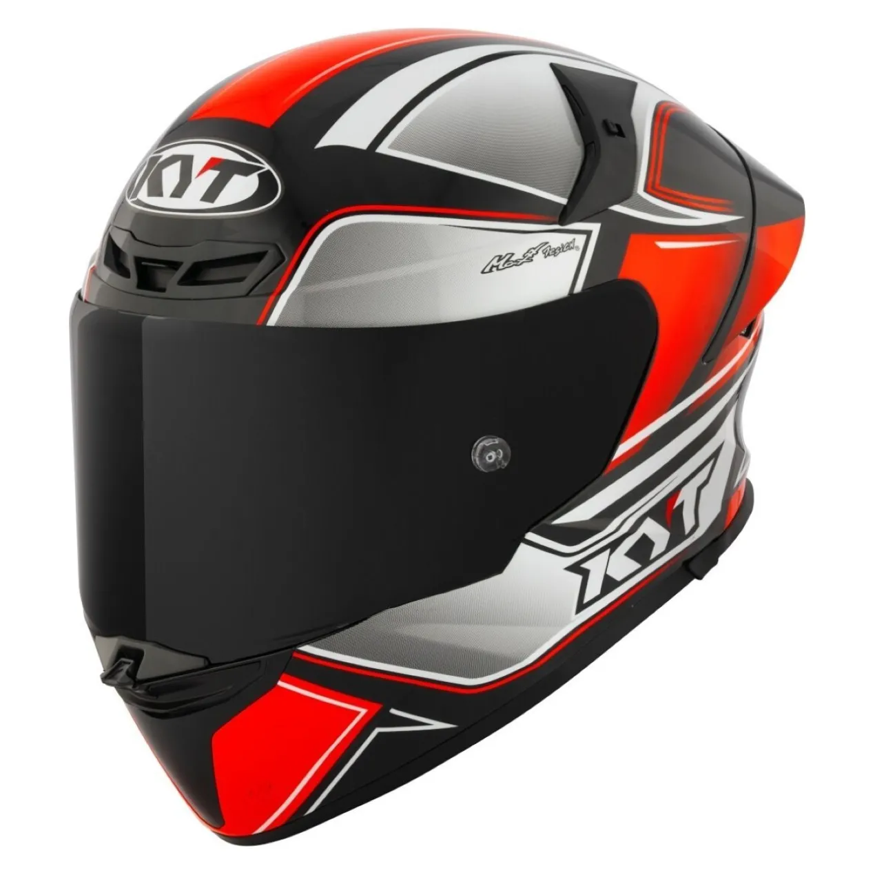 Casco Integrale Kyt Tt-revo Tourist Red Fluo