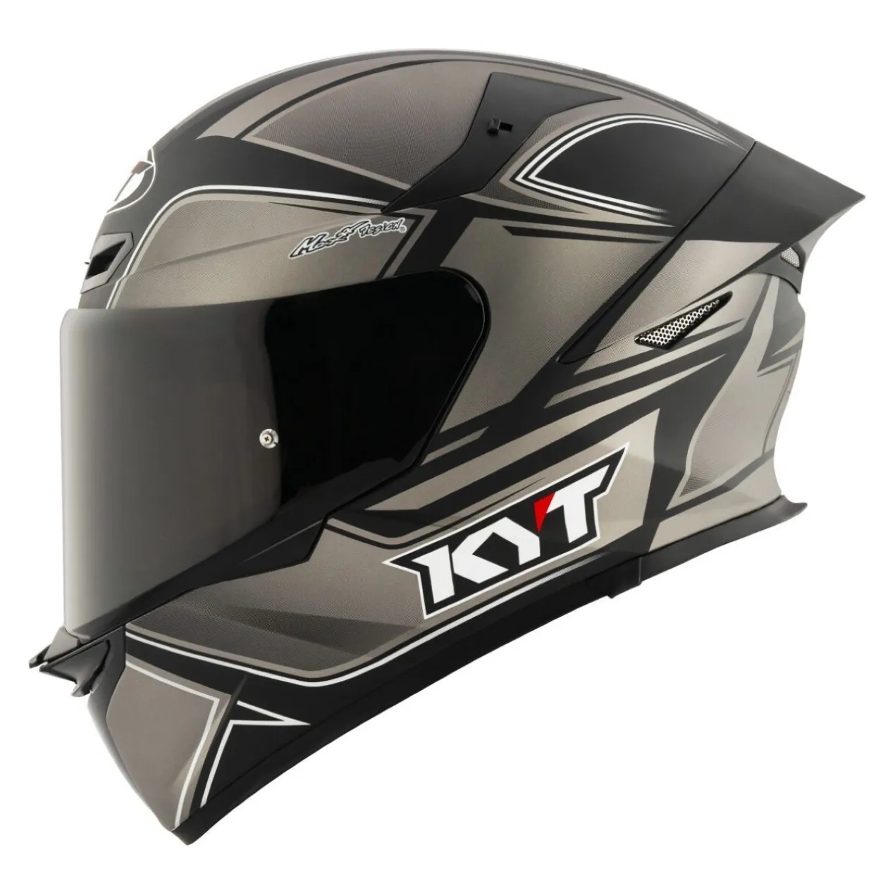 Casco Integrale Kyt Tt-revo Tourist Matt Cool Grey