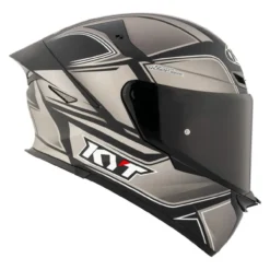 Casco Integrale Kyt Tt-revo Tourist Matt Cool Grey