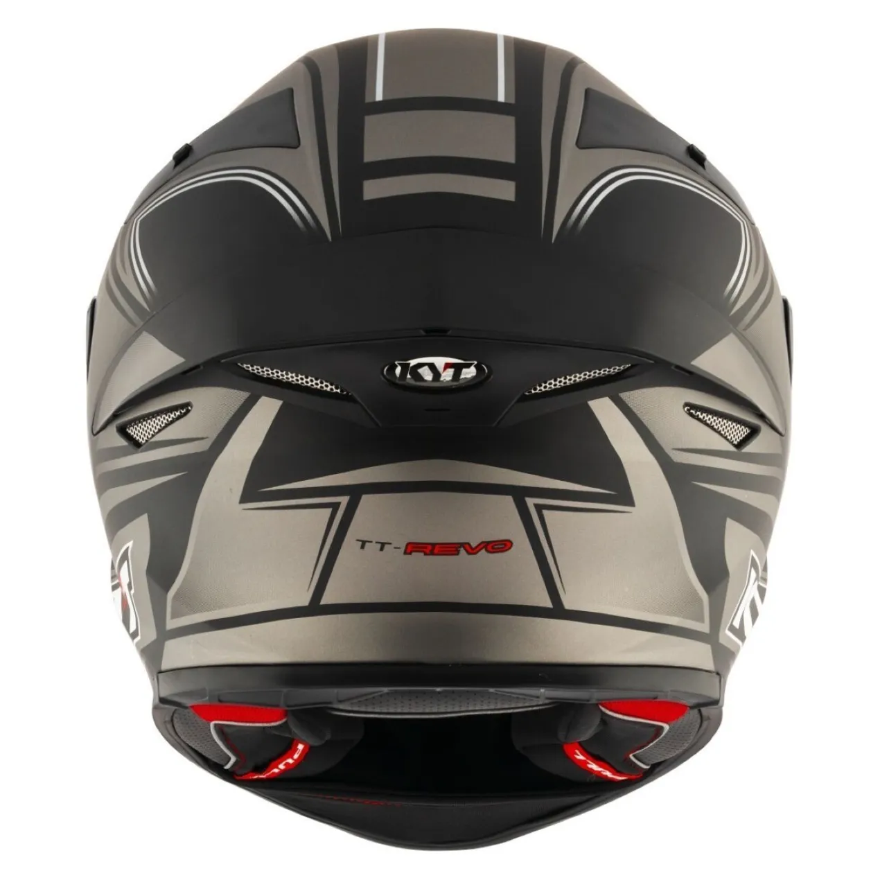 Casco Integrale Kyt Tt-revo Tourist Matt Cool Grey