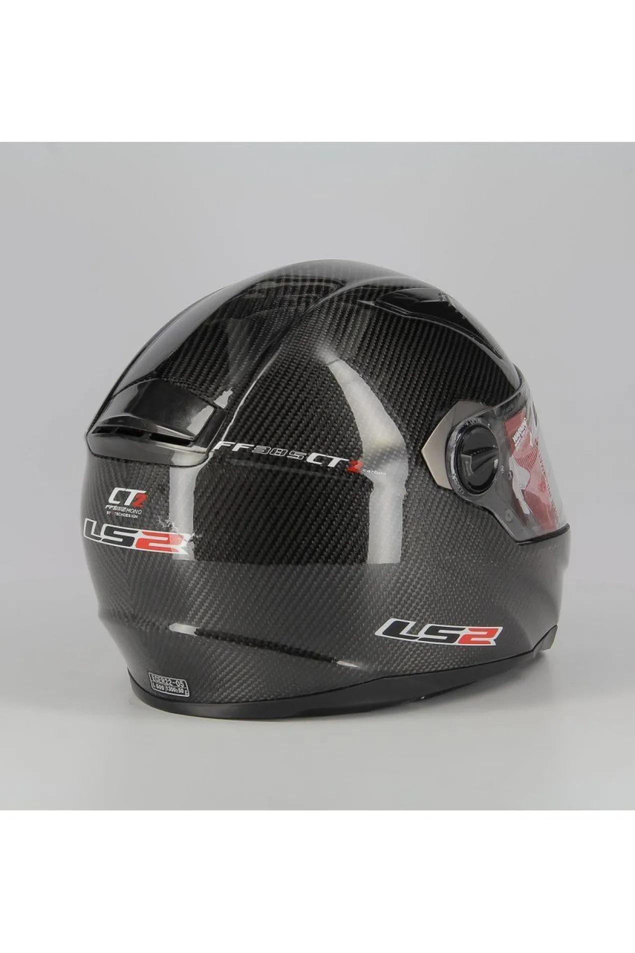 Casco Integrale Ls2 Ff385 CARBONIO Ct2 Con SunVisor