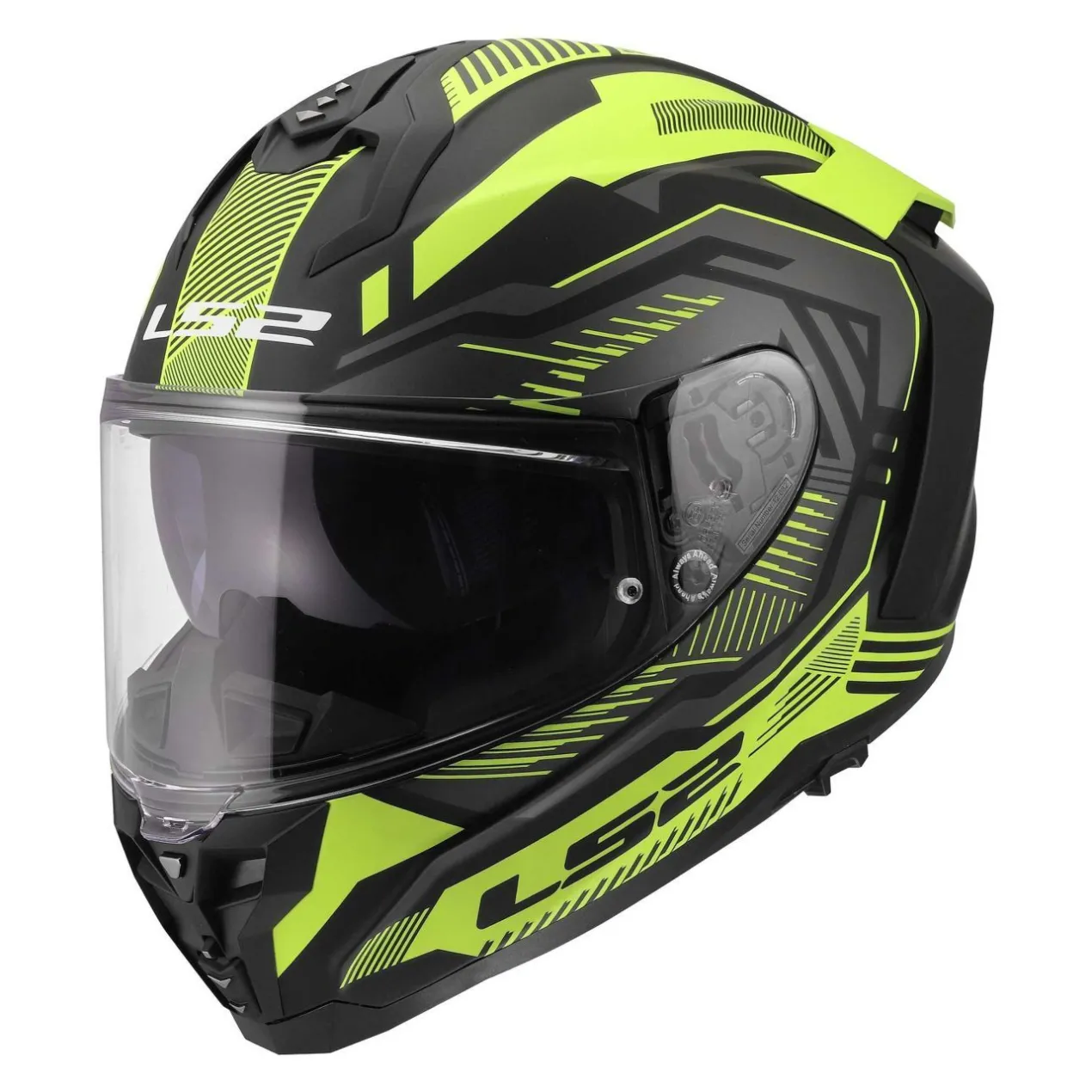 Casco Integrale Ls2 Ff817 Challenger II Dravix H-v Yellow