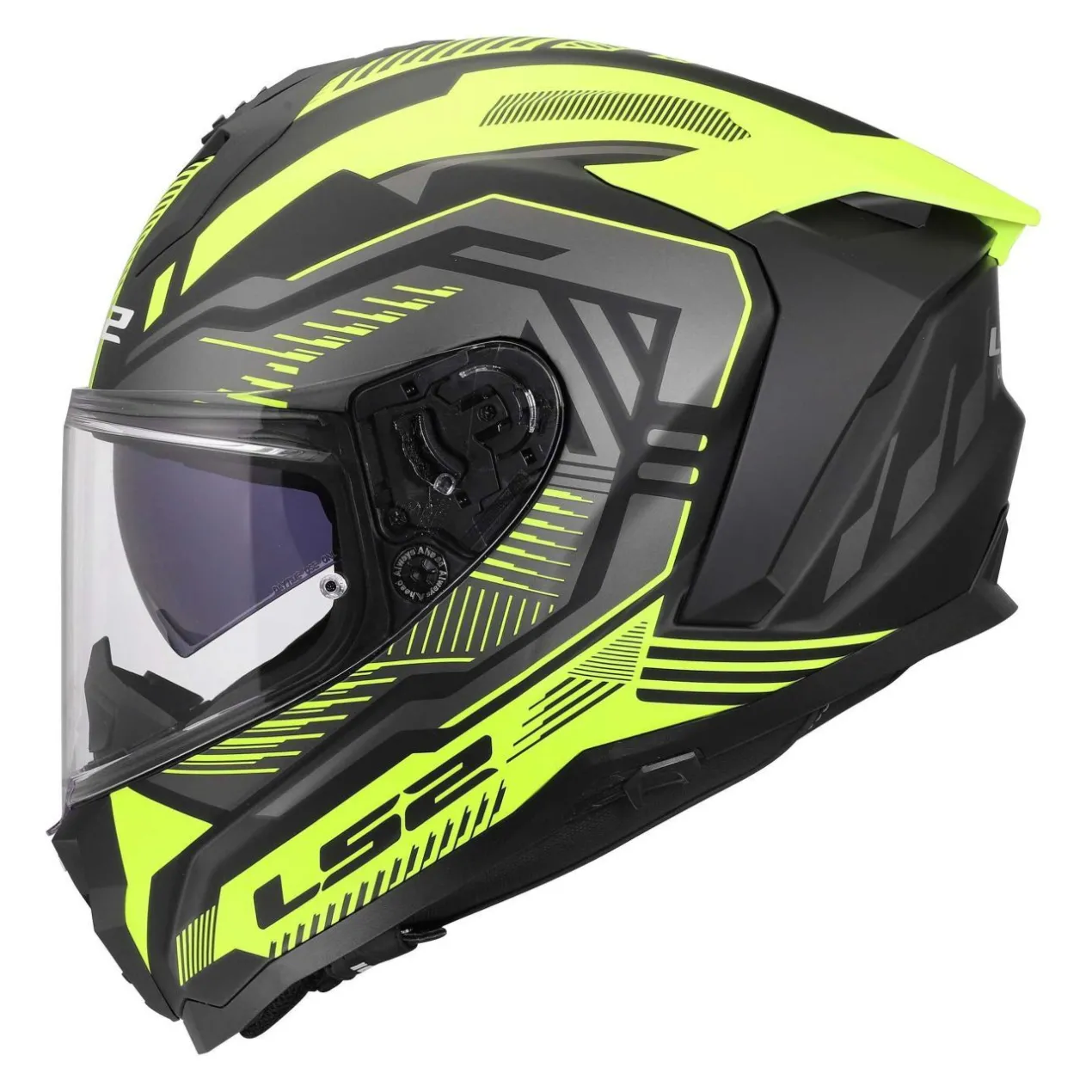 Casco Integrale Ls2 Ff817 Challenger II Dravix H-v Yellow