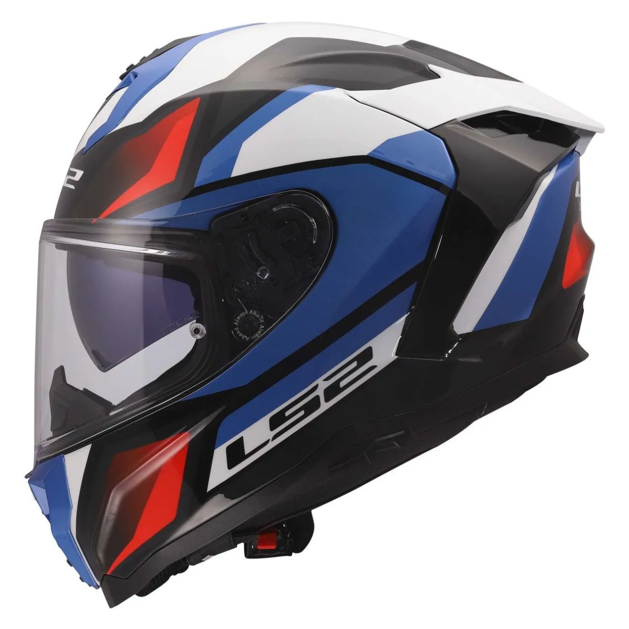 Casco Integrale Ls2 Ff817 Challenger II Viper White Blue Red