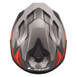 Casco Integrale Ls2 Ff817 Challenger II Viper Grey Red