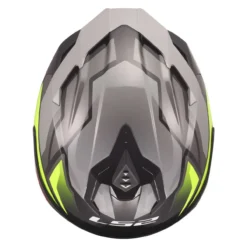 Casco Integrale Ls2 Ff817 Challenger II Viper Grey H-v Yellow