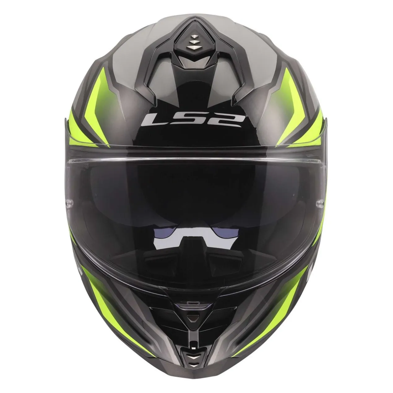 Casco Integrale Ls2 Ff817 Challenger II Viper Grey H-v Yellow