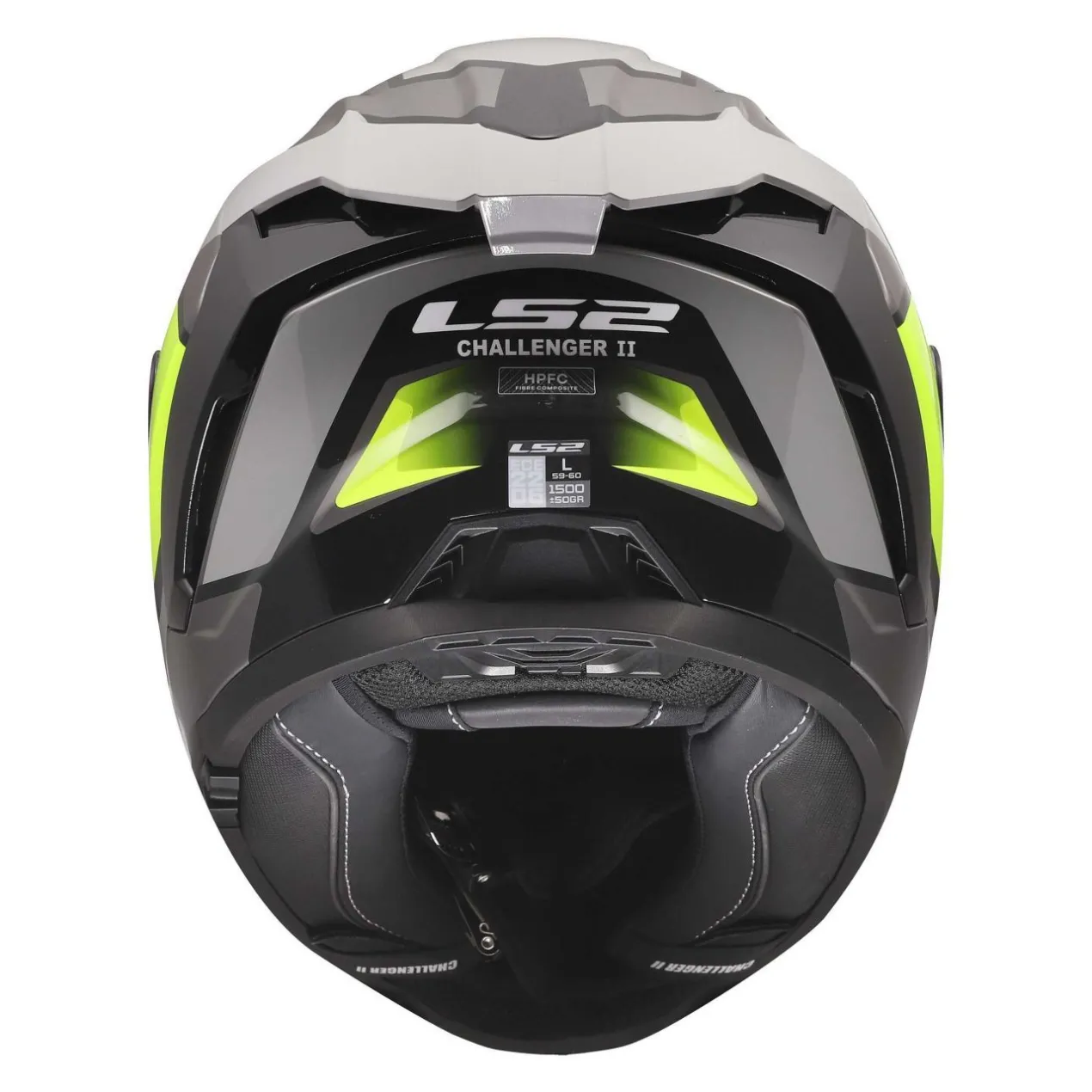 Casco Integrale Ls2 Ff817 Challenger II Viper Grey H-v Yellow