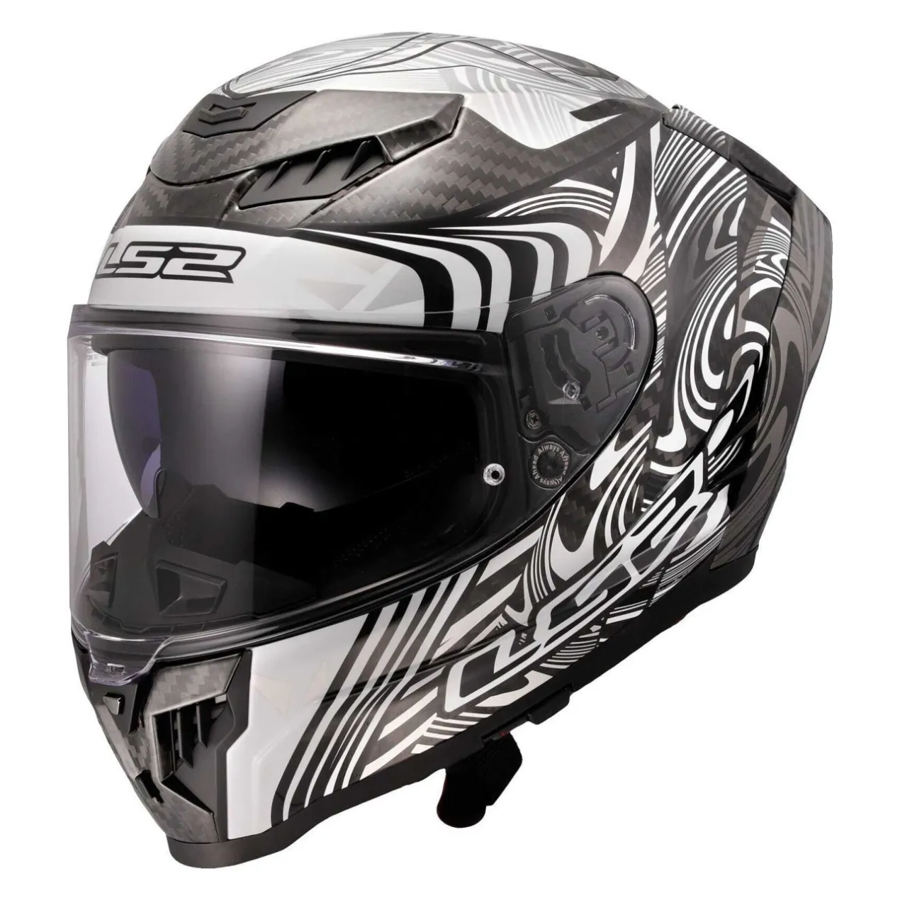Casco Integrale Ls2 Ff807 Dragon Enthum Silver