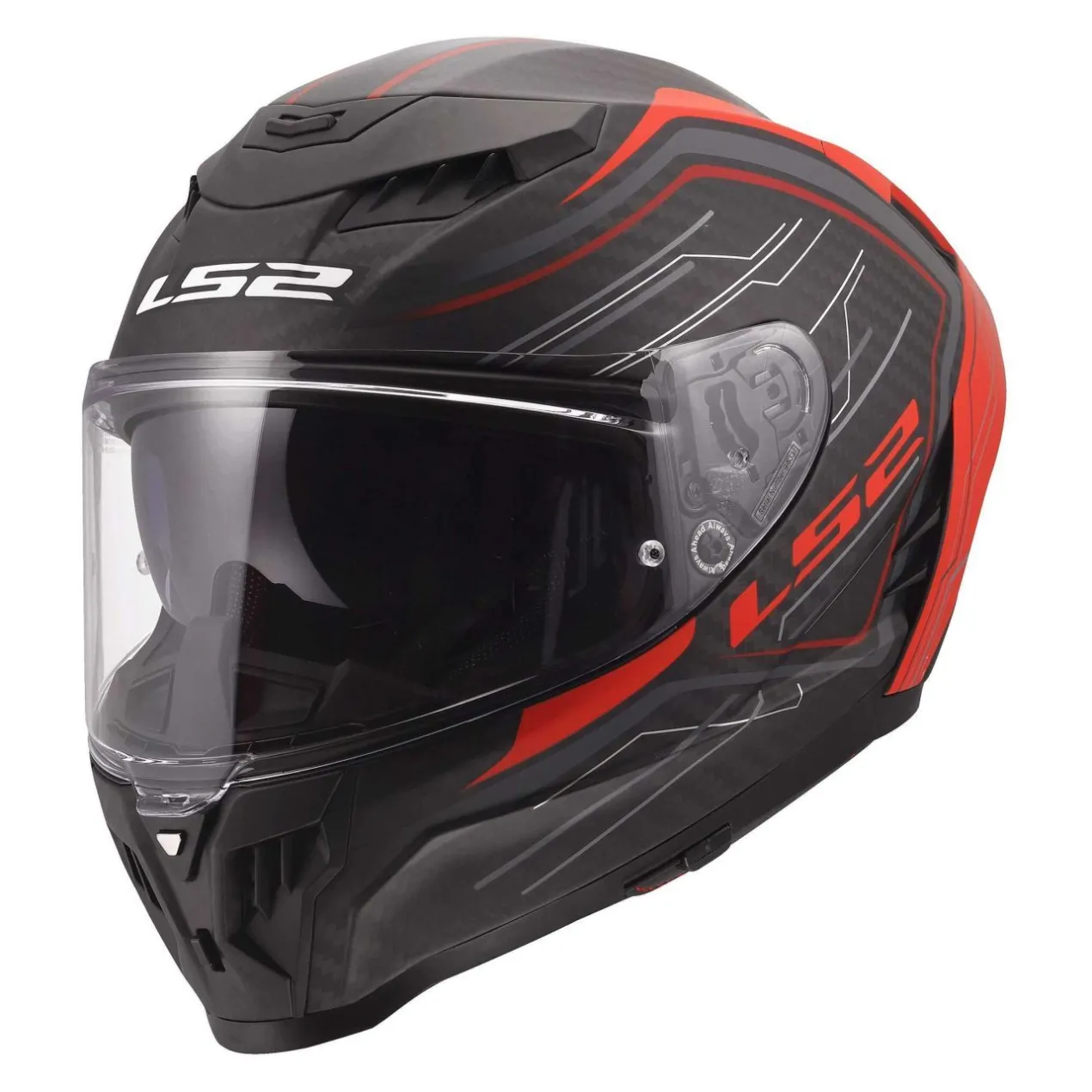 Casco Integrale Ls2 Ff807 Dragon Subic Red