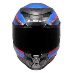 Casco Integrale Ls2 Ff807 Dragon Trax Blue Red