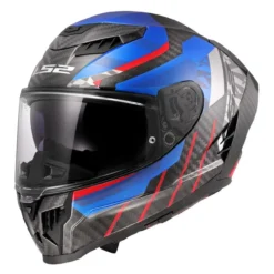 Casco Integrale Ls2 Ff807 Dragon Trax Blue Red