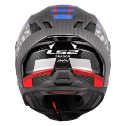 Casco Integrale Ls2 Ff807 Dragon Trax Blue Red