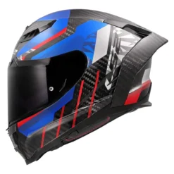 Casco Integrale Ls2 Ff807 Dragon Trax Blue Red