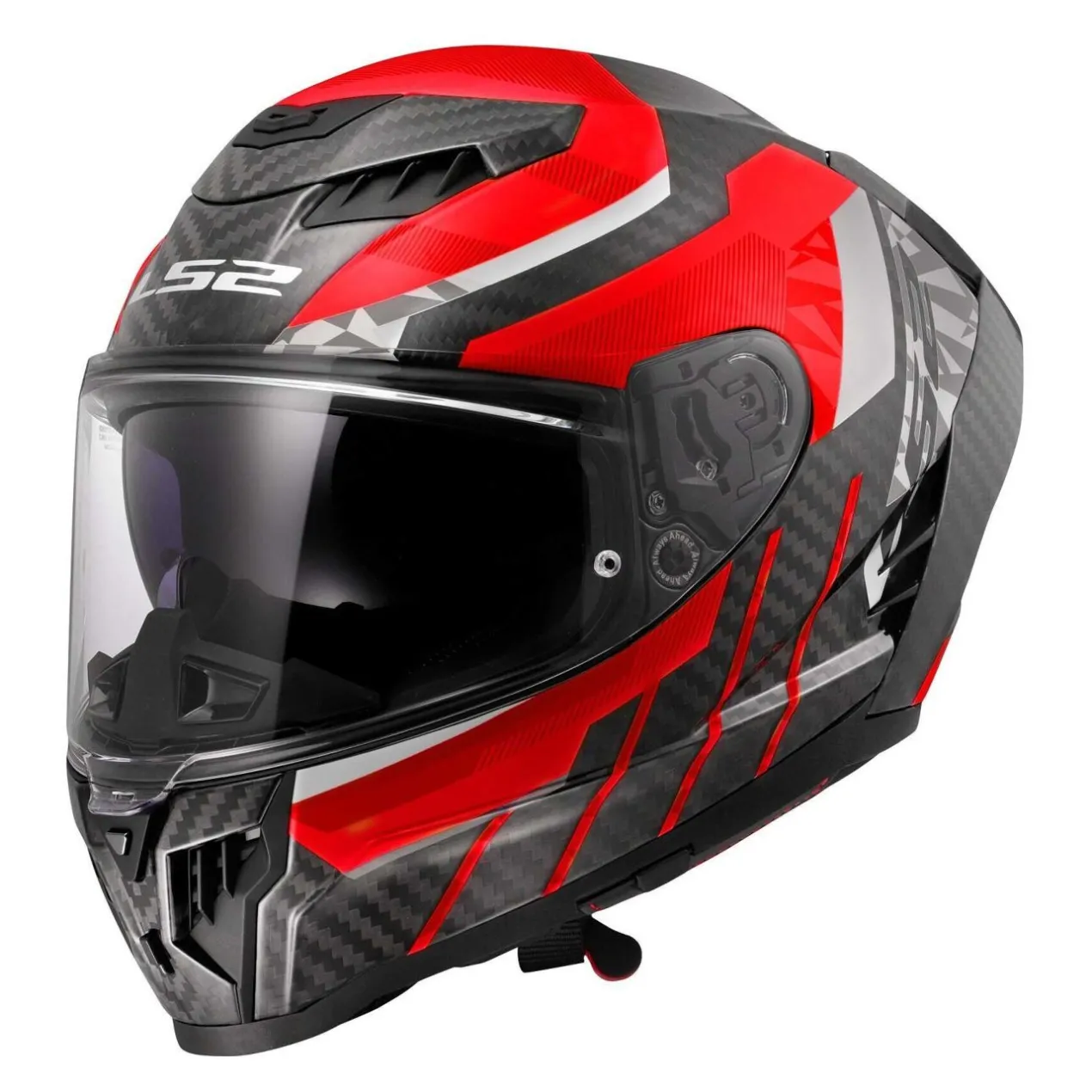 Casco Integrale Ls2 Ff807 Dragon Trax Red