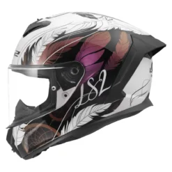 Casco Integrale Ls2 Ff820 Rapid III Boho White Black Pink
