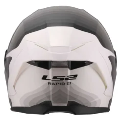 Casco Integrale Ls2 Ff820 Rapid III Flow White Grey